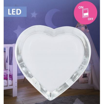 LED Stekkernachtlamp 0,4W/230V wit hart