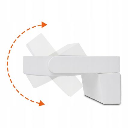 LED dimbare buitenwandlamp LED/12/18/24W/230V 3000/4000/6500K IP54 wit