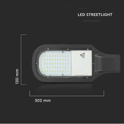 LED Straat Lamp SAMSUNG CHIP LED/30W/230V 4000K IP65