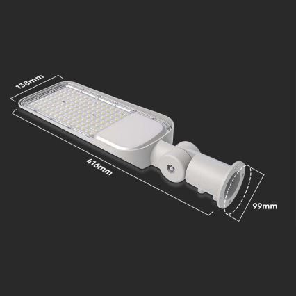 LED Straatlamp met Sensor SAMSUNG CHIP LED/30W/230V 6500K IP65