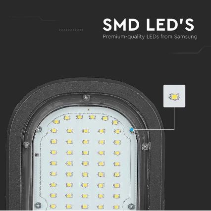 LED Straatlamp SAMSUNG CHIP LED/30W/230V 6400K IP65