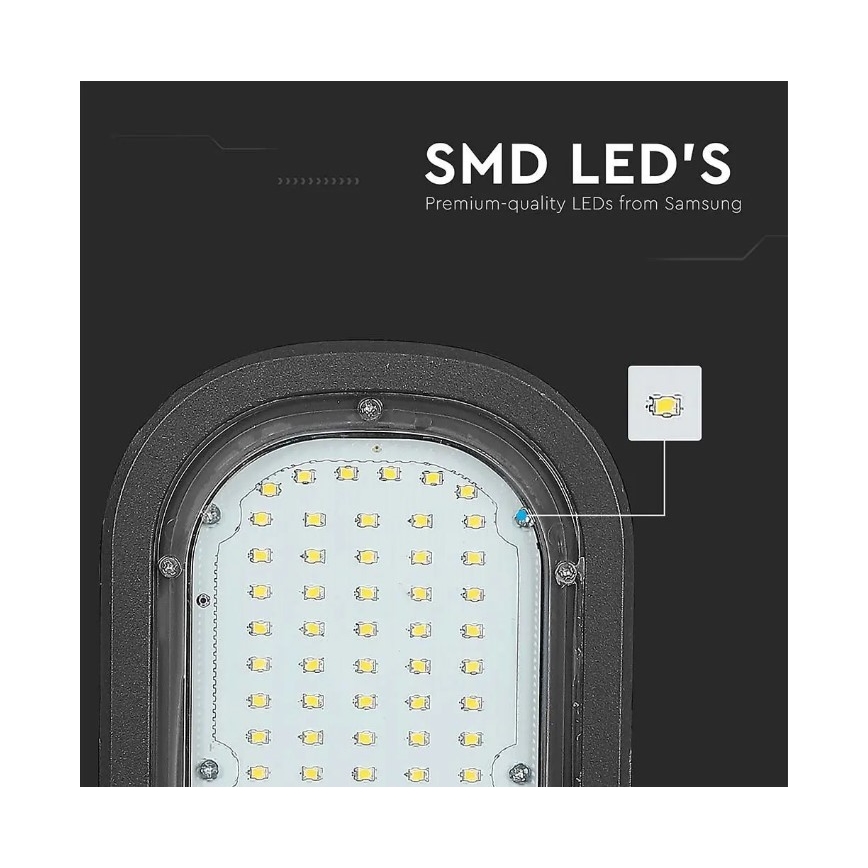 LED Straatlamp SAMSUNG CHIP LED/30W/230V 6400K IP65
