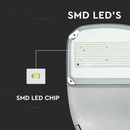 LED Dimbaar zonne- straat lamp SAMSUNG CHIP LED/50W/6,4V 4000K IP65 + afstandsbediening