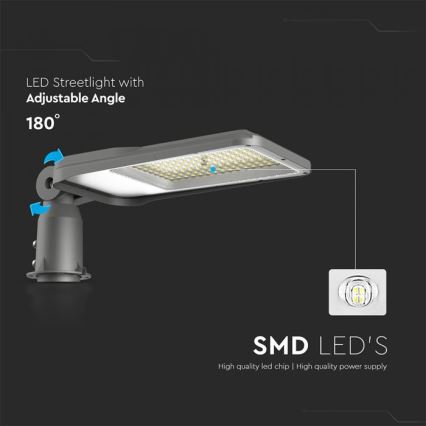 LED Straatlantaarn SAMSUNG CHIP LED/100W/230V 4000K IP65