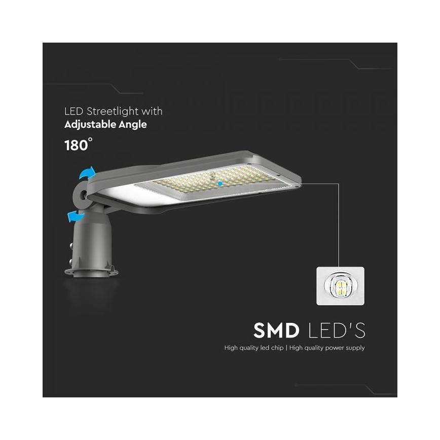 LED Straatlantaarn SAMSUNG CHIP LED/100W/230V 4000K IP65