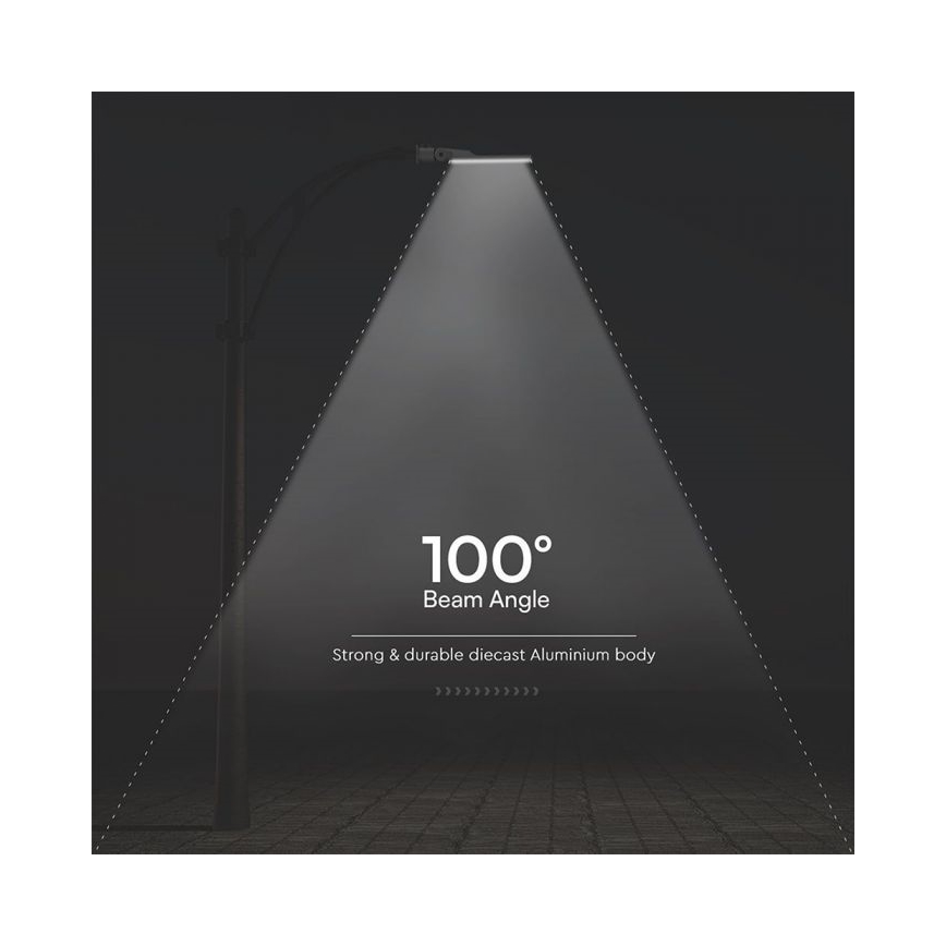 LED Straatlantaarn SAMSUNG CHIP LED/100W/230V 4000K IP65