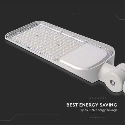 LED Straatlantaarn SAMSUNG CHIP LED/30W/230V 6500K IP65 grijs