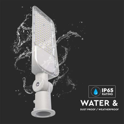 LED Straatlantaarn SAMSUNG CHIP LED/30W/230V 6500K IP65 grijs