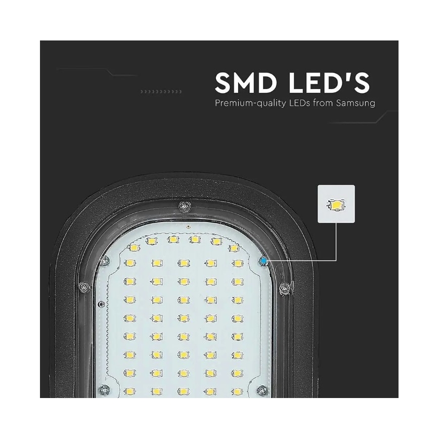 LED Straatlantaarn SAMSUNG CHIP LED/50W/230V 6400K IP65