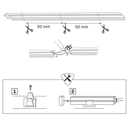 LED Strip NEON 5m LED/30W/24V groen IP65