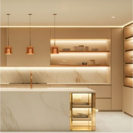 LED-strip TRAMO LED/500W/24V 50m 3000K