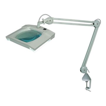 LED Tafel Lamp met Vergrootglas en Clip LED/5W/230V