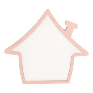 LED Tafel lamp voor kinderen HOUSE LED/10W/230V roze