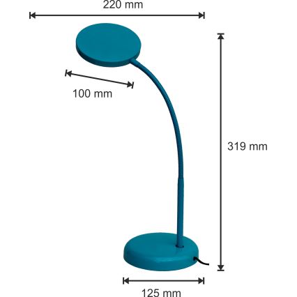 LED Tafellamp ANITA LED/6W/230V