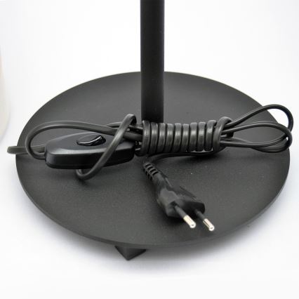 LED Tafellamp HELEN 1xE27/15W/230V crème/zwart/gouden