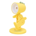 LED tafellamp LED/0,06W/3xLR41 dinosaurus geel