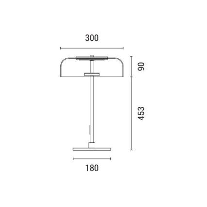 LED Tafellamp LED/8W/230V 3000K