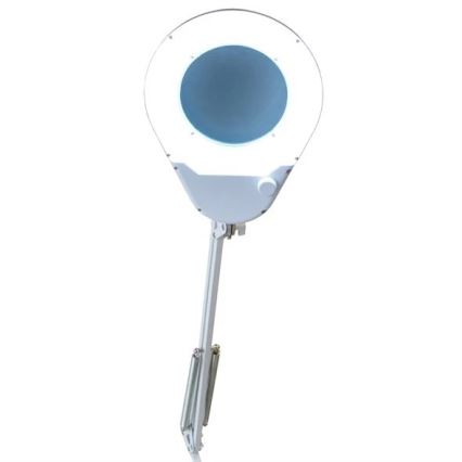 LED Tafellamp met vergrootglas LED/9W/230V wit/glanzend chroom