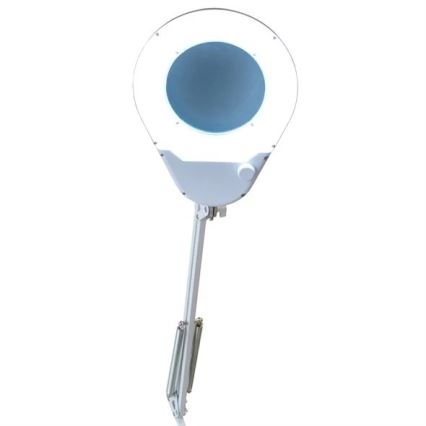 LED Tafellamp met vergrootglas LED/9W/230V wit/chroom