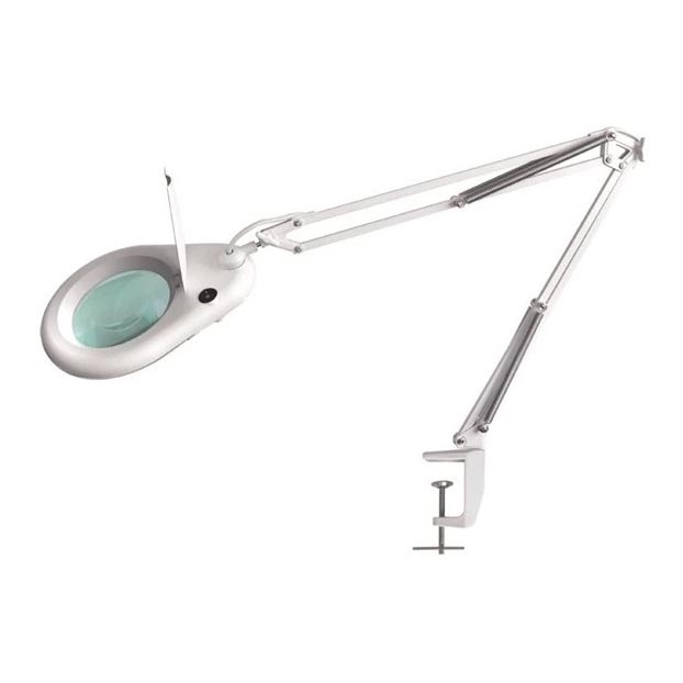 LED Tafellamp met vergrootglas LED/9W/230V wit/glanzend chroom