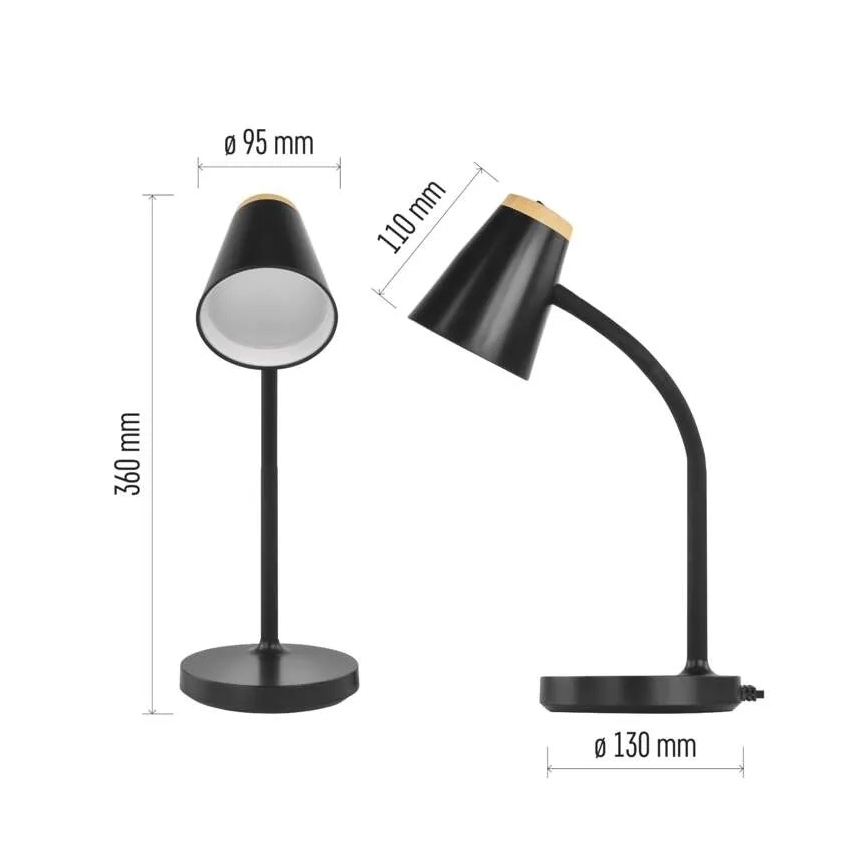LED tafellamp TARA LED/4,5W/230V 4000K zwart