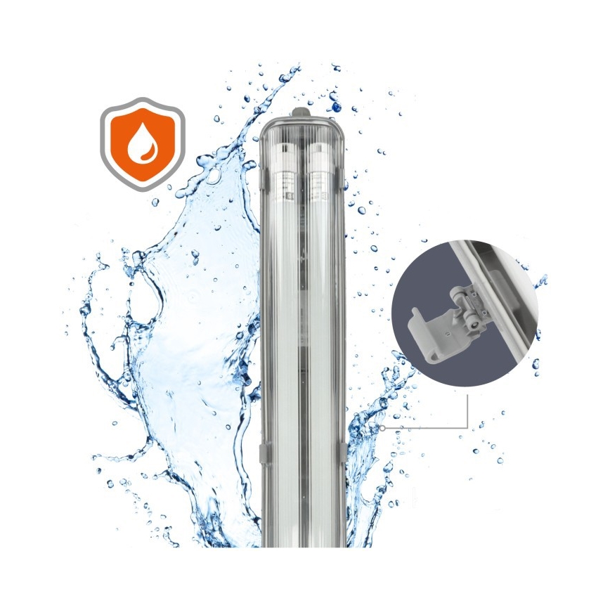 LED technisch TL-armatuur T8 2xG13/18W/230V 5000K IP65 127 cm