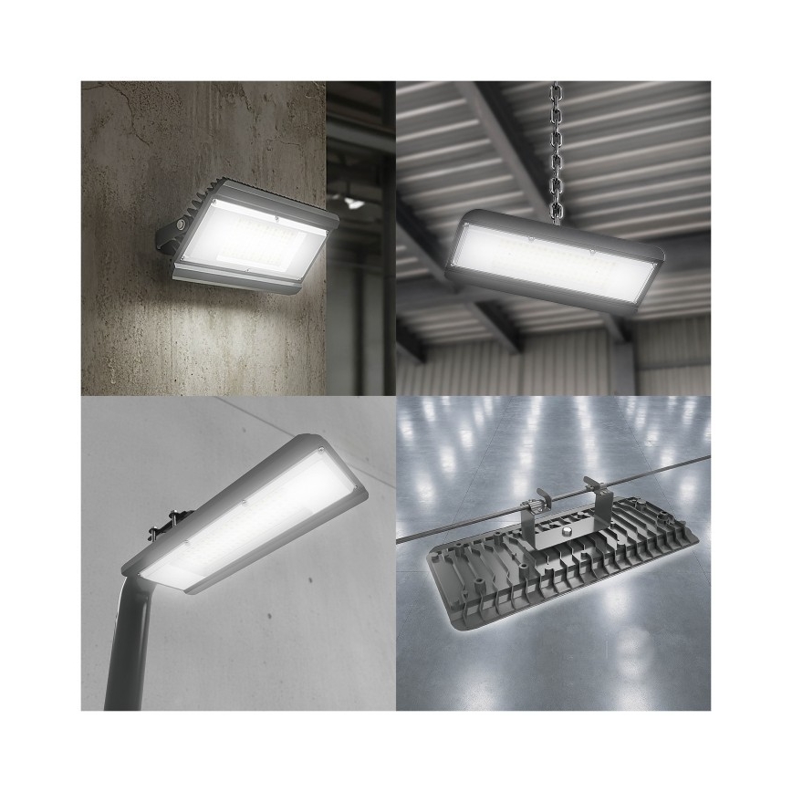 LED Technische armatuur 4-in-1 MULTILUXO LED/100W/230V 4000K IP65 30 cm