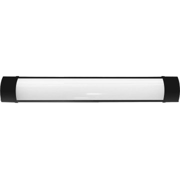 LED TL-armatuur LED/18W/230V 4000K 60 cm zwart