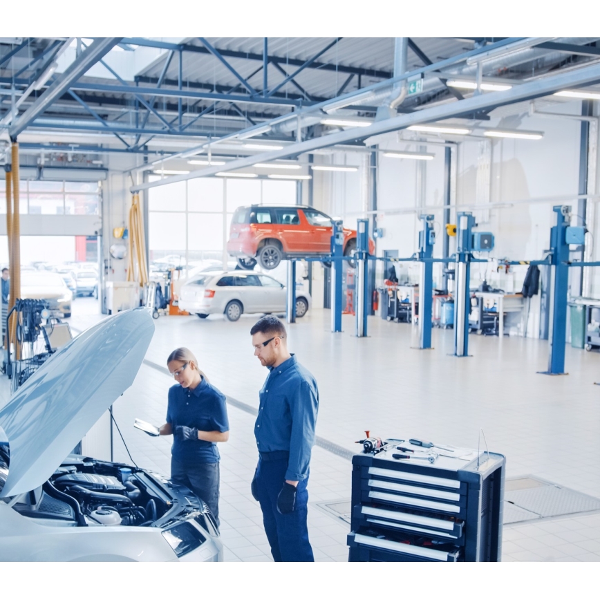 LED Technische TL-armatuur T8 2xG13/18W/230V 6500K IP65