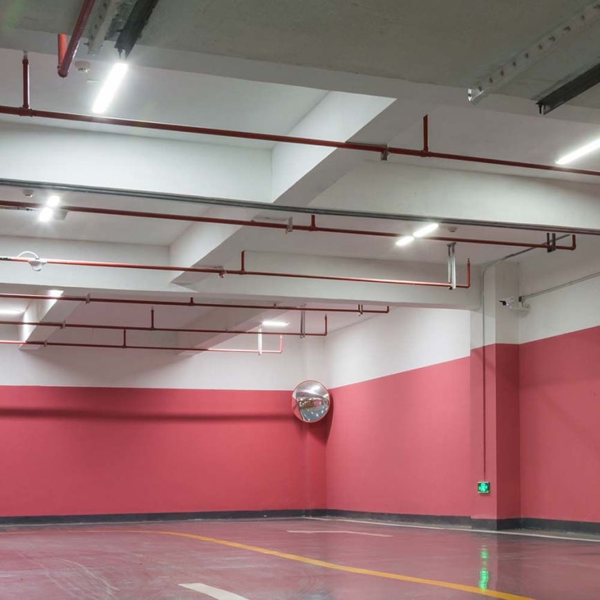 LED technisch TL-armatuur met bewegings- en schemersensor LED/48W/230V IP65 4000K 150 cm