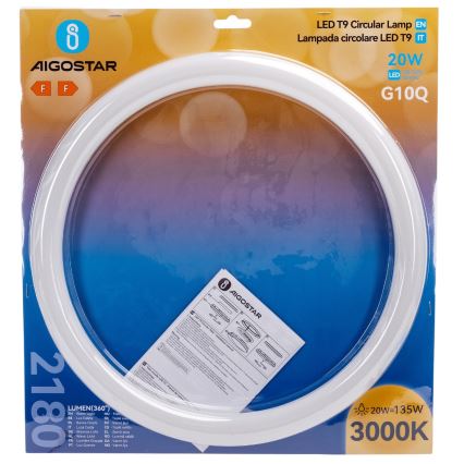 LED TL-buis G10q/20W/230V 3000K - Aigostar