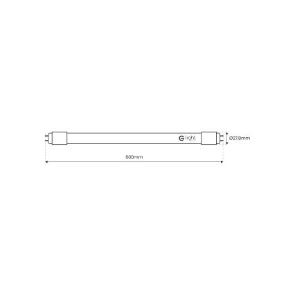 LED TL-buis G13/9W/230V 4000K 60 cm