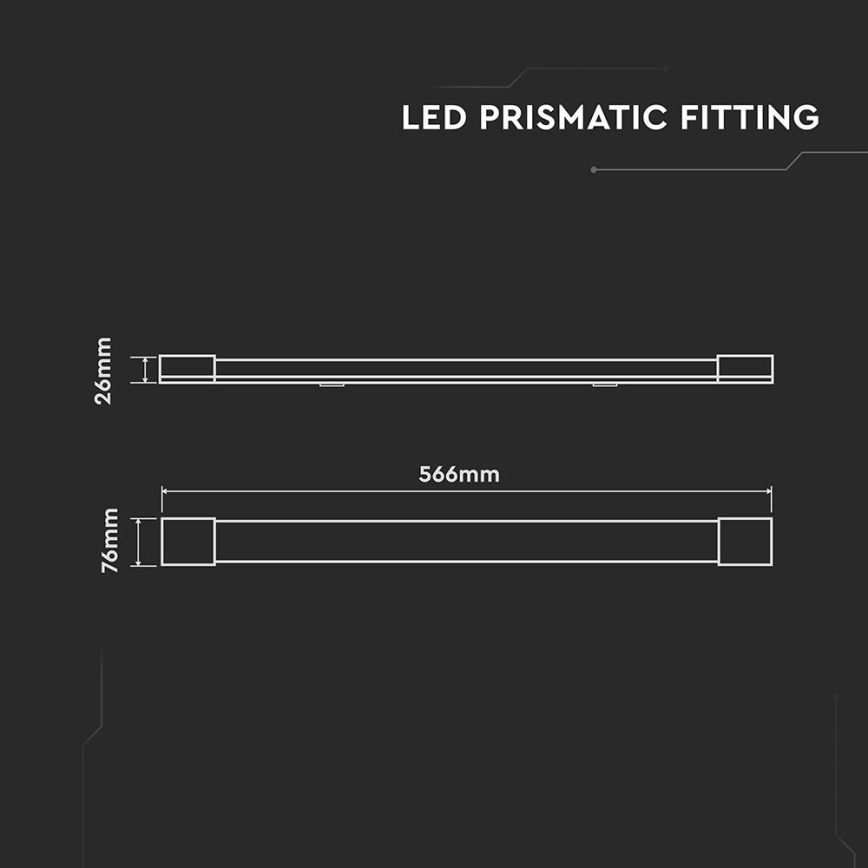 LED TL-buis LED/20W/230V 6500K 60 cm wit