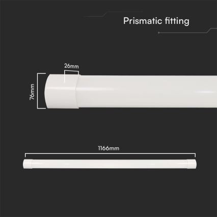 LED TL-buis LED/40W/230V 3000/4000/6500K 116 cm
