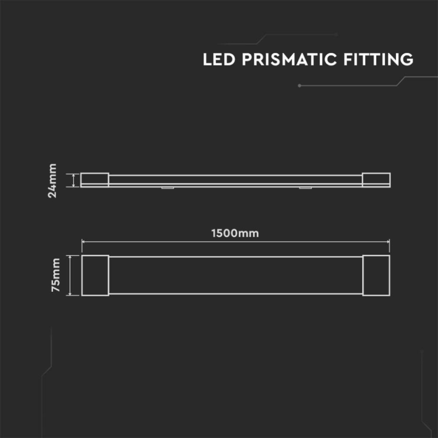 LED TL-buis LED/50W/230V 6500K 150 cm wit