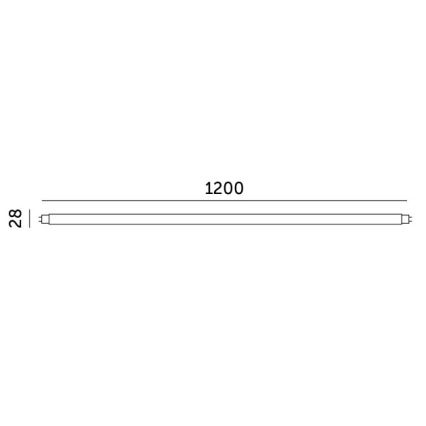 LED TL-buis T8 G13/18W/230V 6500K 120 cm
