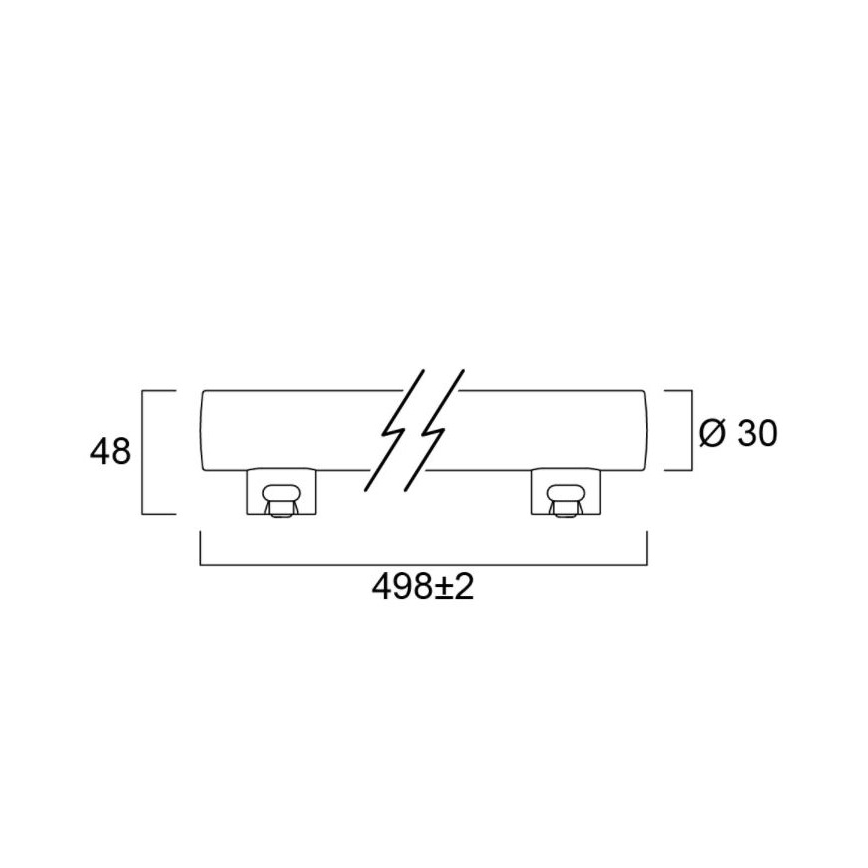 LED TL-buis TOLEDO S14s/7,5W/230V 2700K 50 cm - Sylvania