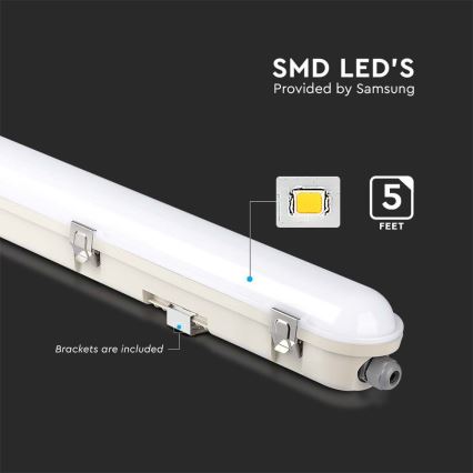LED TL-buis werkverlichting met noodmodule EMERGENCY LED/48W/230V 6500K 150cm IP65