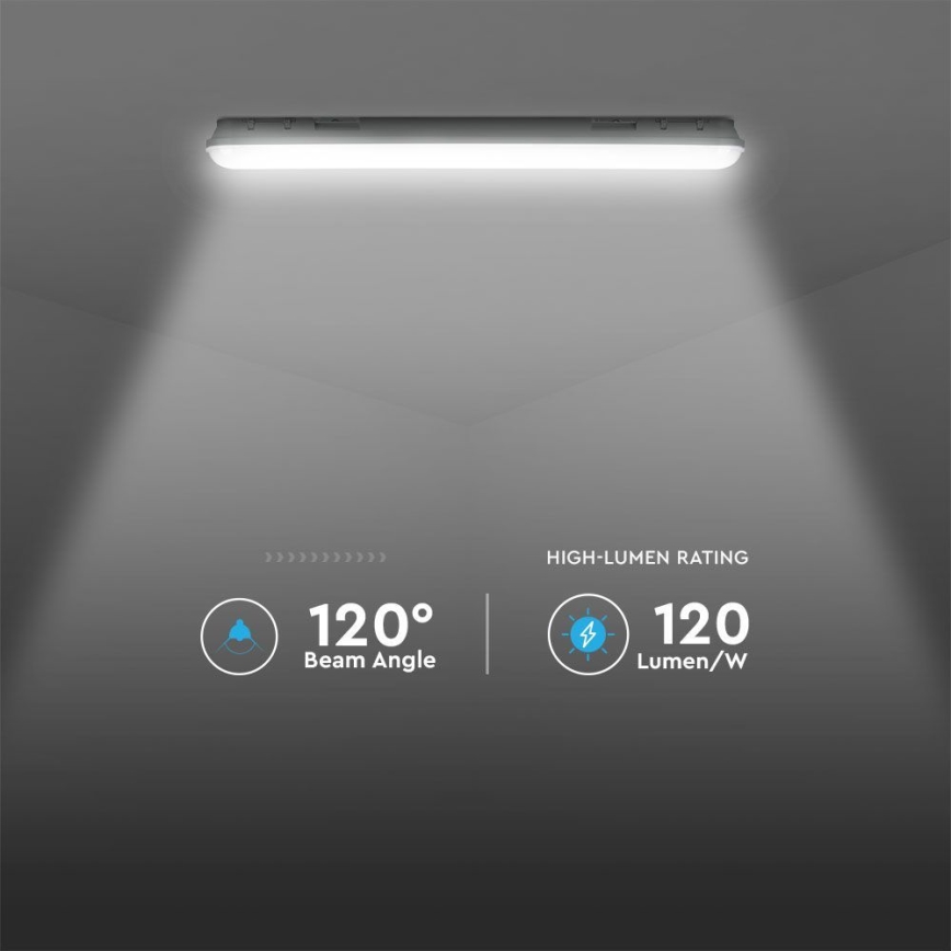 LED TL-buis werkverlichting met noodmodule EMERGENCY LED/48W/230V 6500K 150cm IP65