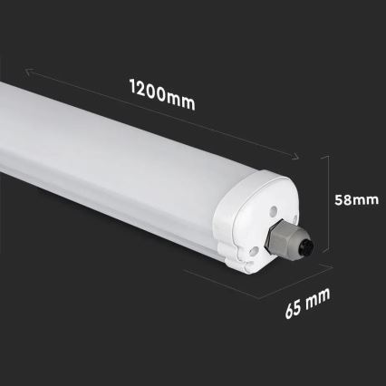 LED TL-buis werkverlichting G-SERIES LED/36W/230V 4500K 120cm IP65