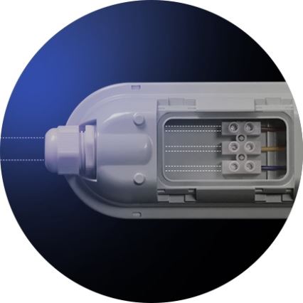 LED TL-buis werkverlichting LIMEA GIGANT LED/38W/230V IP65 1190mm zwart