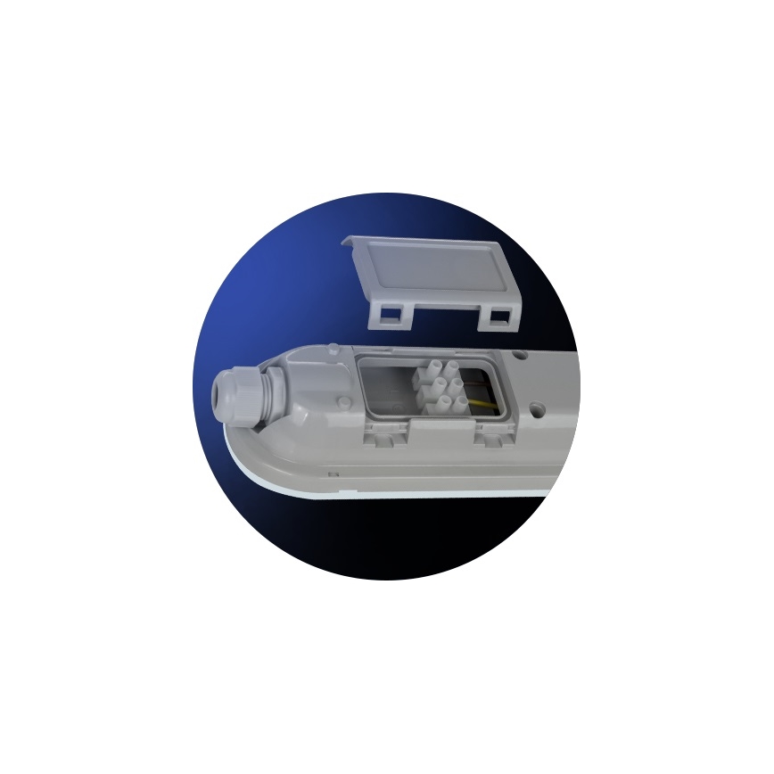 LED TL-buis werkverlichting LIMEA GIGANT LED/38W/230V IP65 1190mm zwart