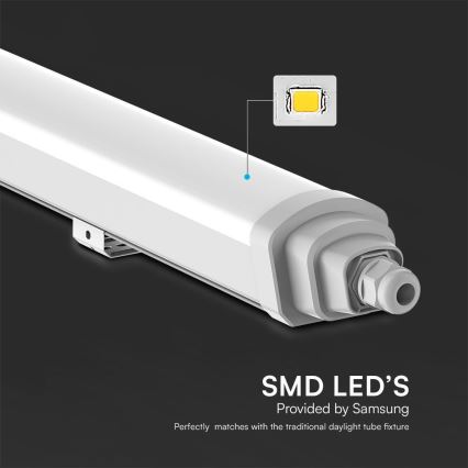 LED TL-buis werkverlichting SAMSUNG CHIP LED/18W/230V 6500K IP65 60 cm