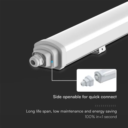 LED TL-buis werkverlichting SAMSUNG CHIP LED/48W/230V 4000K IP65 150 cm