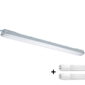 LED TL-buis werkverlichting T8 2xG13/18W/230V 4000K IP65 128,5 cm
