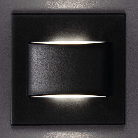 LED Trap Lamp ERINUS LED/1,5W/12V 3000K zwart