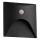 LED-traparmatuur met bewegings- en schemersensor EXIN LED/2,5W/230V 3000K IP65 zwart vierkant