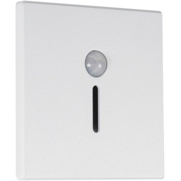 LED-traparmatuur met bewegings- en schemersensor MAGNIK LED/1,7W/230V 2700/3300/3900/4600/5700K wit vierkant