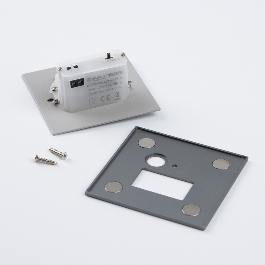 LED-traplamp met bewegings- en schemersensor LED/1,5W/230V 3000/4000/6500K zilver