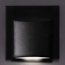 LED Traplicht ERINUS LED/0,8W/12V 4000K zwart